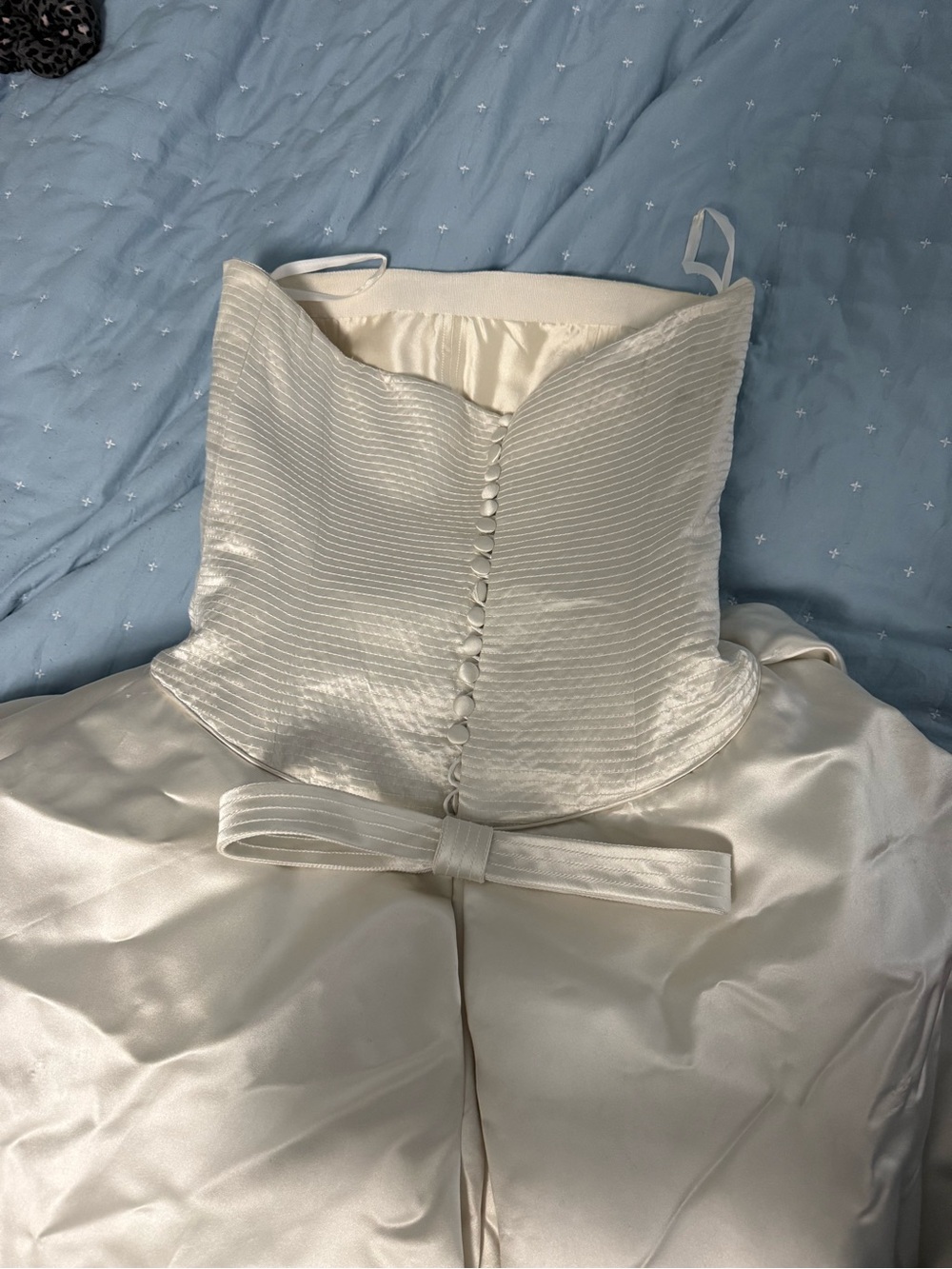 Vintage Peter Langner Wedding Dress + Veil 🤍 - Picture 12 of 14